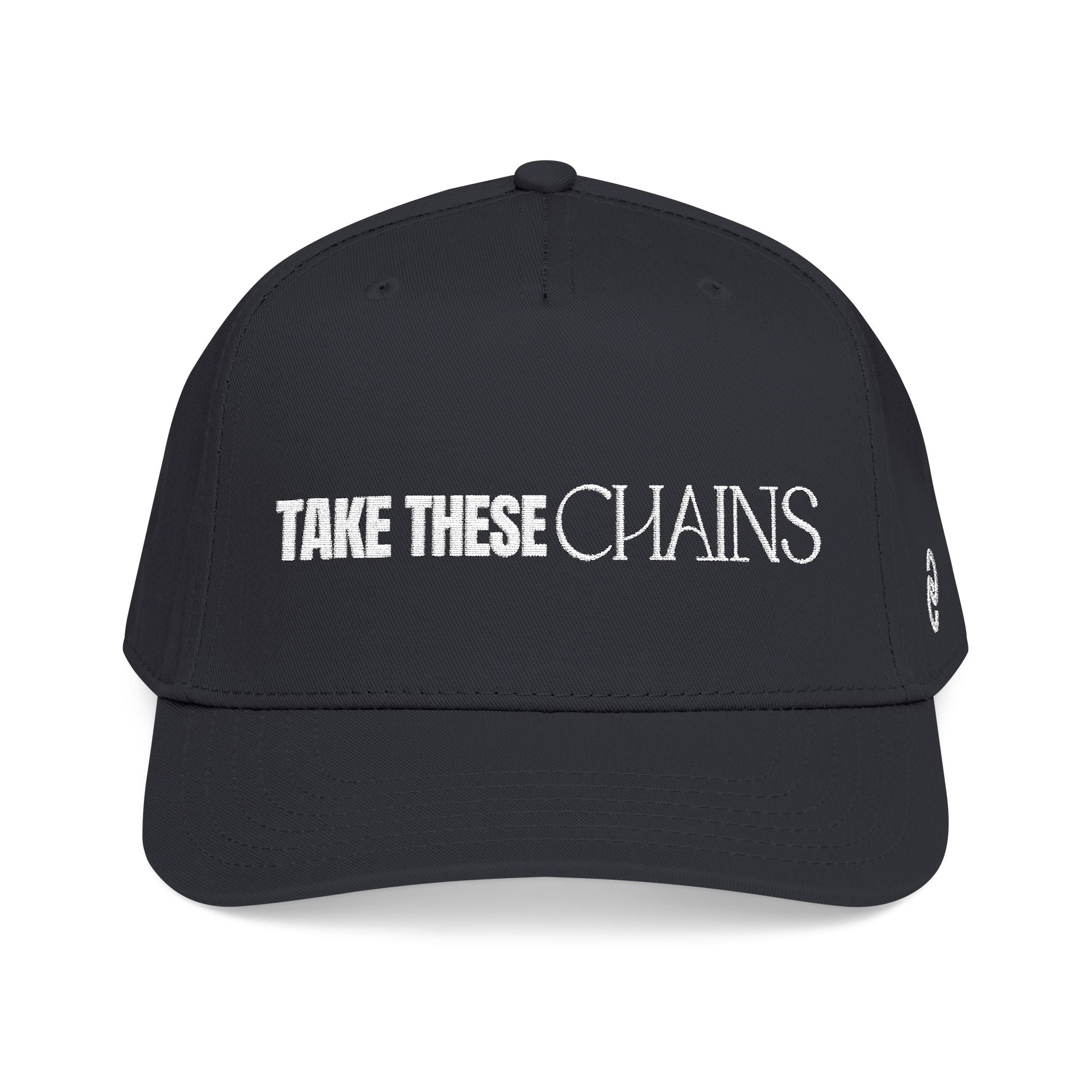Take These Chain - Mid Profile Baseball Cap (Black)